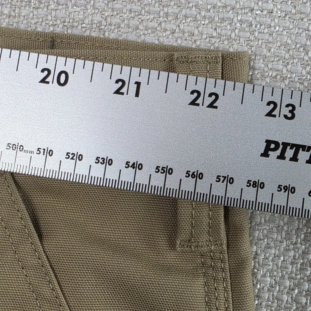 Carhartt Relaxed Fit Rugged Flex BN3109-M Canvas Work Pants Size 44x32 Tan NWOT‎